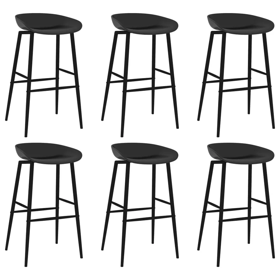 Ensemble de bar 7 pcs Blanc et noir - 6