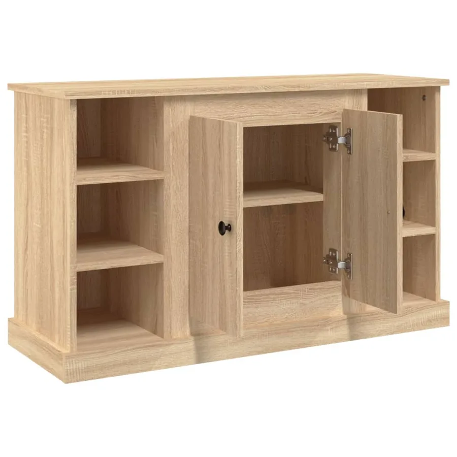 Buffet Chêne sonoma 100x35,5x60 cm Bois d'ingénierie - 8