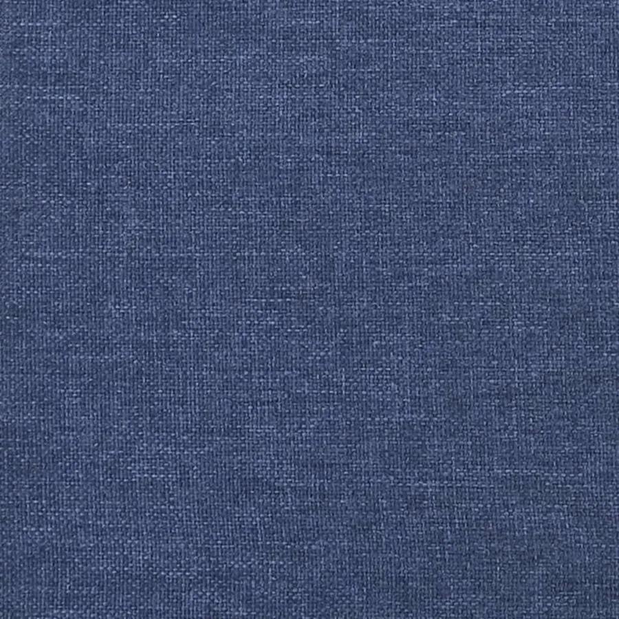 Tête de lit Bleu 100x5x78/88 cm Tissu - 7