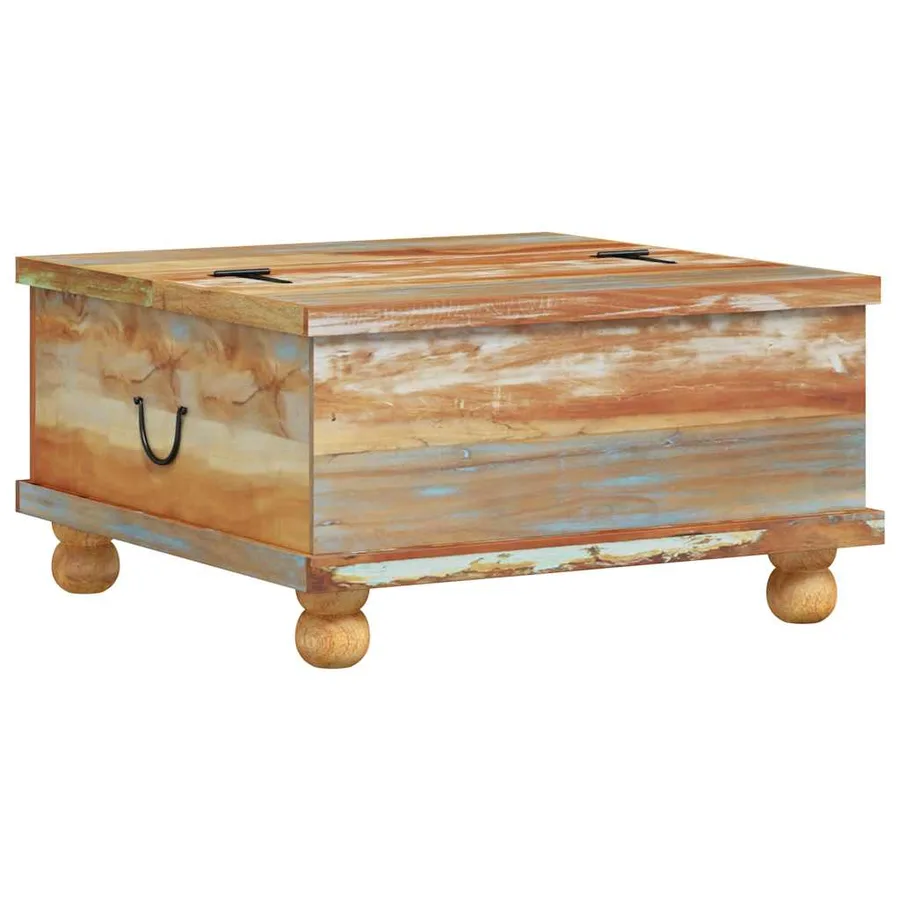 Table basse Bois de récupération 70 x 70 x 38 cm - 8