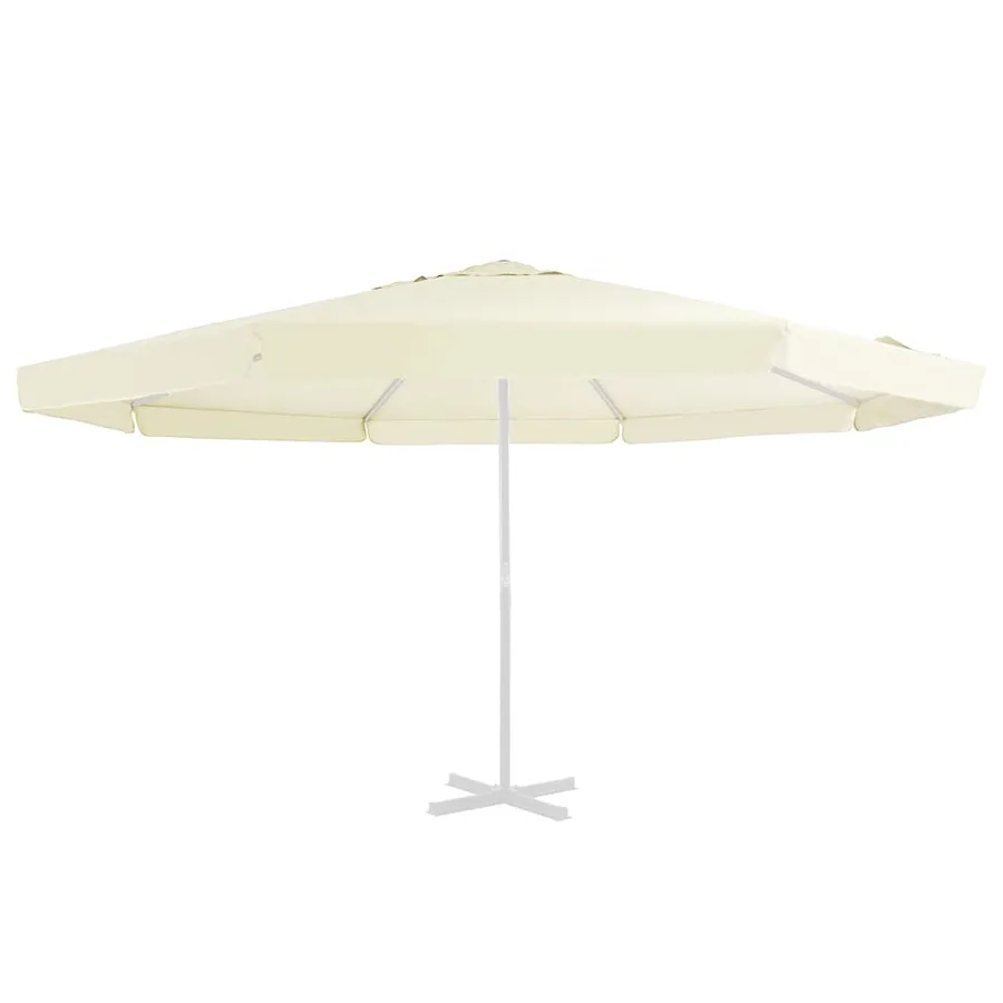 Tissu de remplacement pour parasol d'extérieur Sable 515 cm - 2