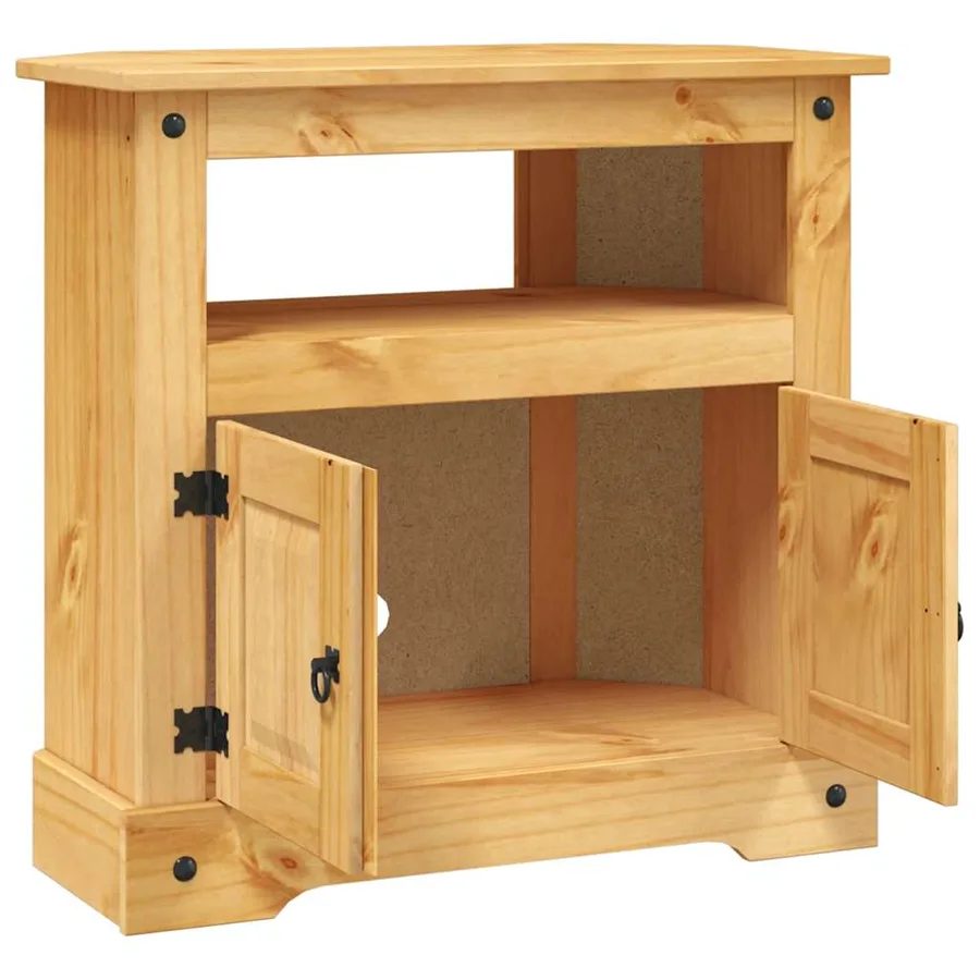 Table console Gamme Corona Pin mexicain 80x43x78 cm - 5