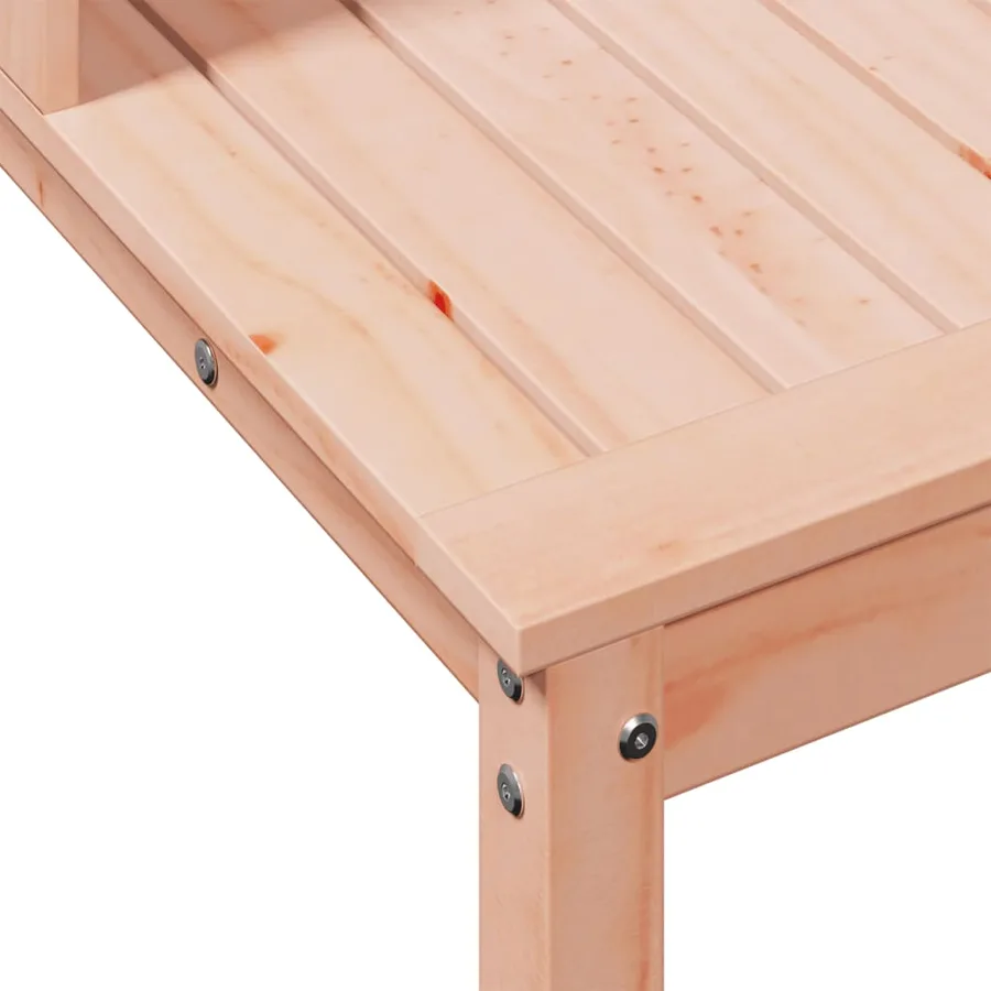 Table de rempotage avec étagères bois massif de douglas - 8