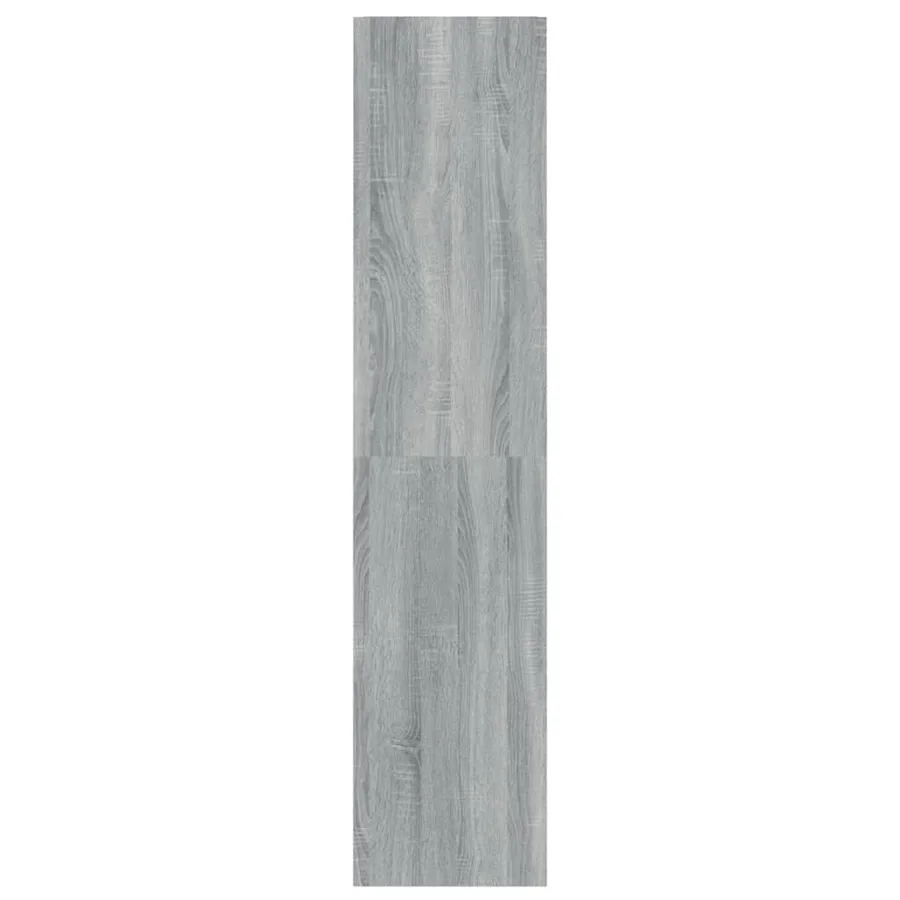 Bibliothèque/Séparateur de pièce Sonoma gris 40x30x135 cm - 6