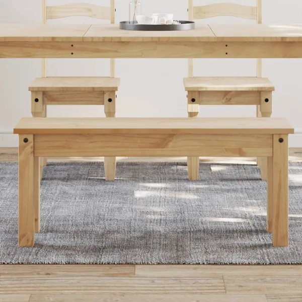 Banc à manger PANAMA 105x30x45 cm bois massif de pin