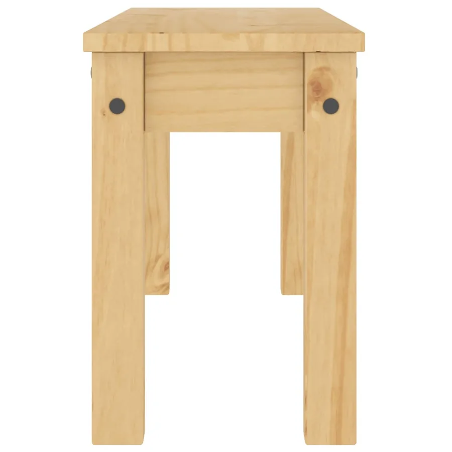 Banc à manger PANAMA 105x30x45 cm bois massif de pin - 5