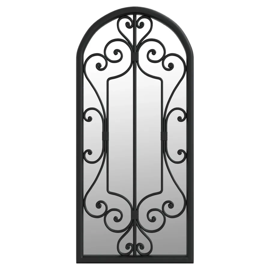 Miroir Noir 100x45 cm Fer pour utilisation à l'intérieur - 2