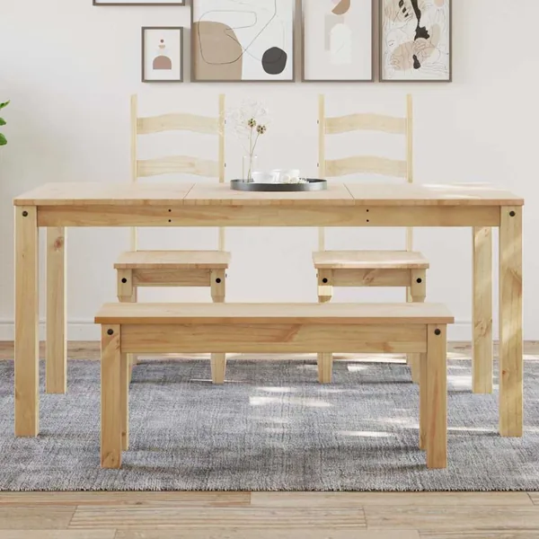 Table à manger PANAMA 160x80x75 cm bois massif de pin