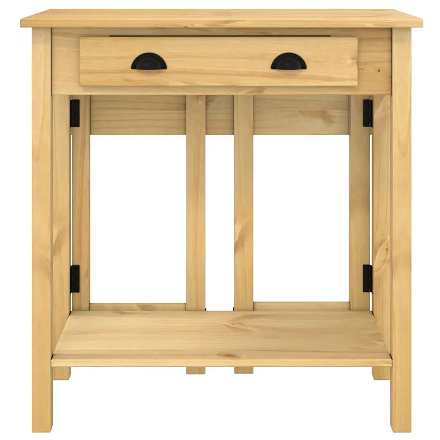 Ensemble de bar 3 pcs bois de pin massif - 5
