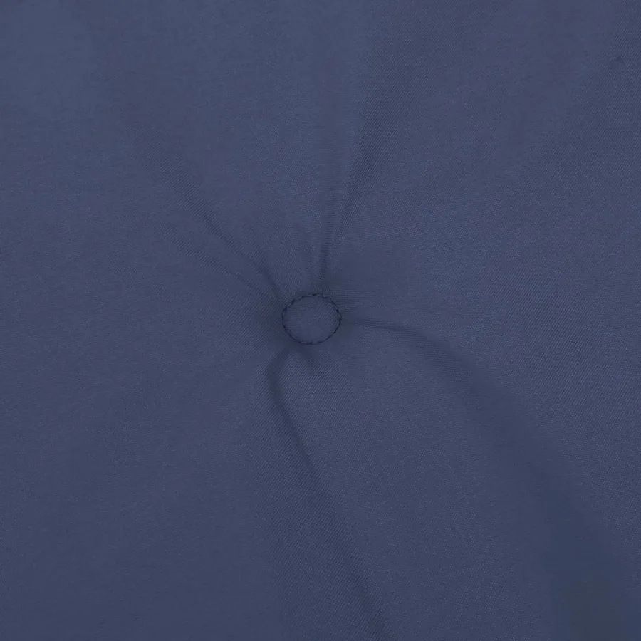 Coussins de chaise à dossier haut lot de 6 bleu marine tissu - 8