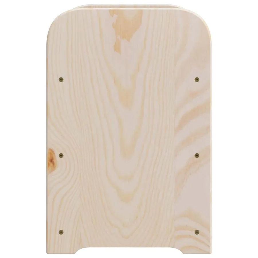 Casier à vin 43x25x37 cm bois de pin massif - 6
