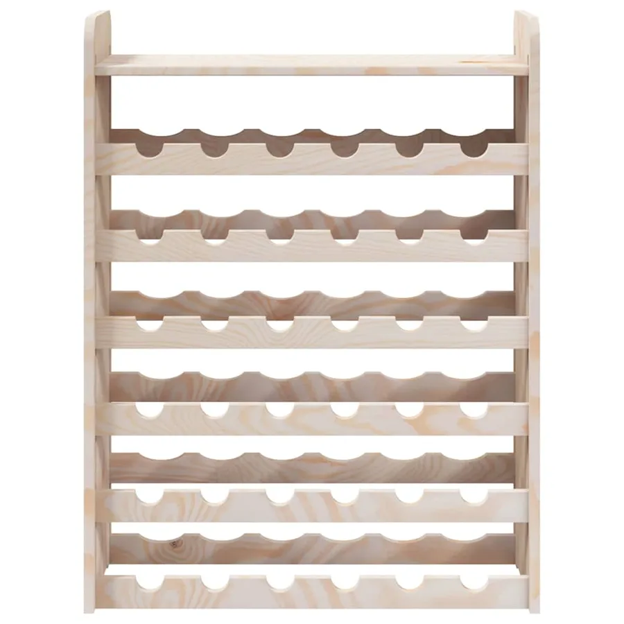 Casier à vin et panneau supérieur 67,5x25x87 cm bois pin massif - 5
