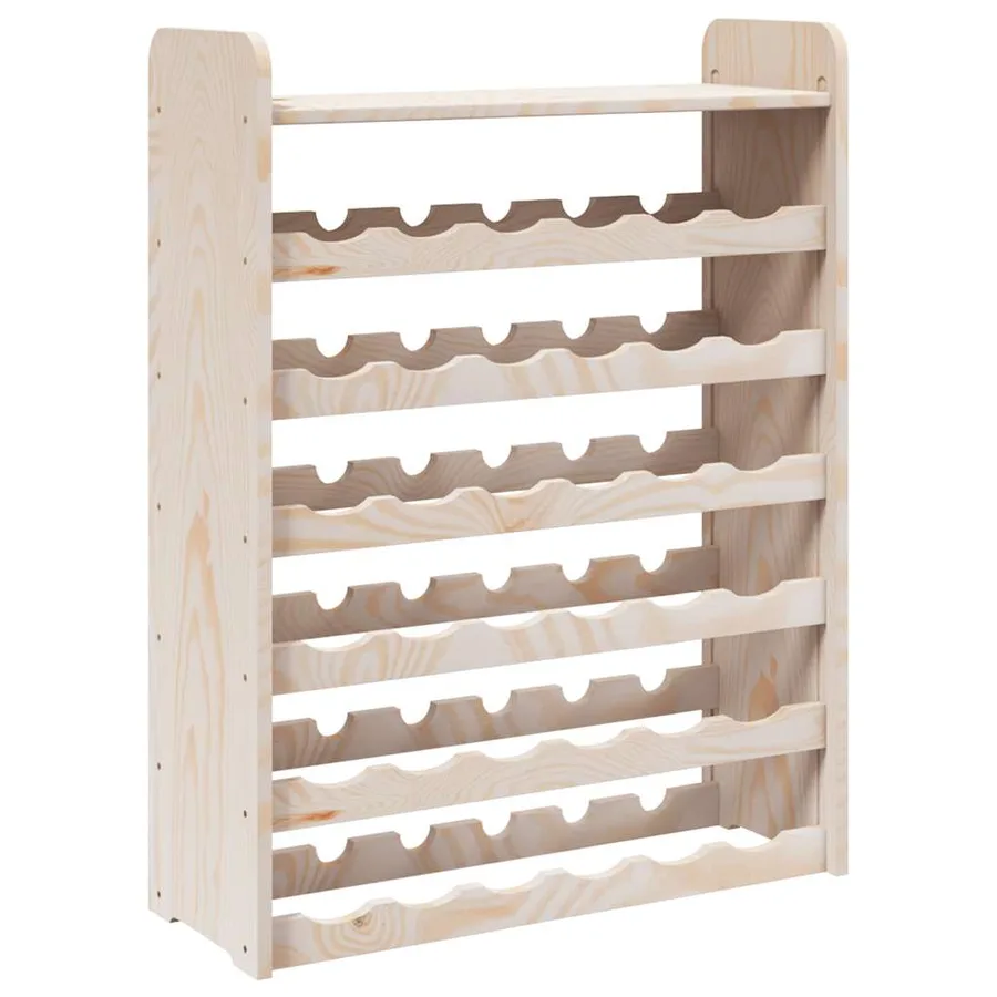 Casier à vin et panneau supérieur 67,5x25x87 cm bois pin massif - 7