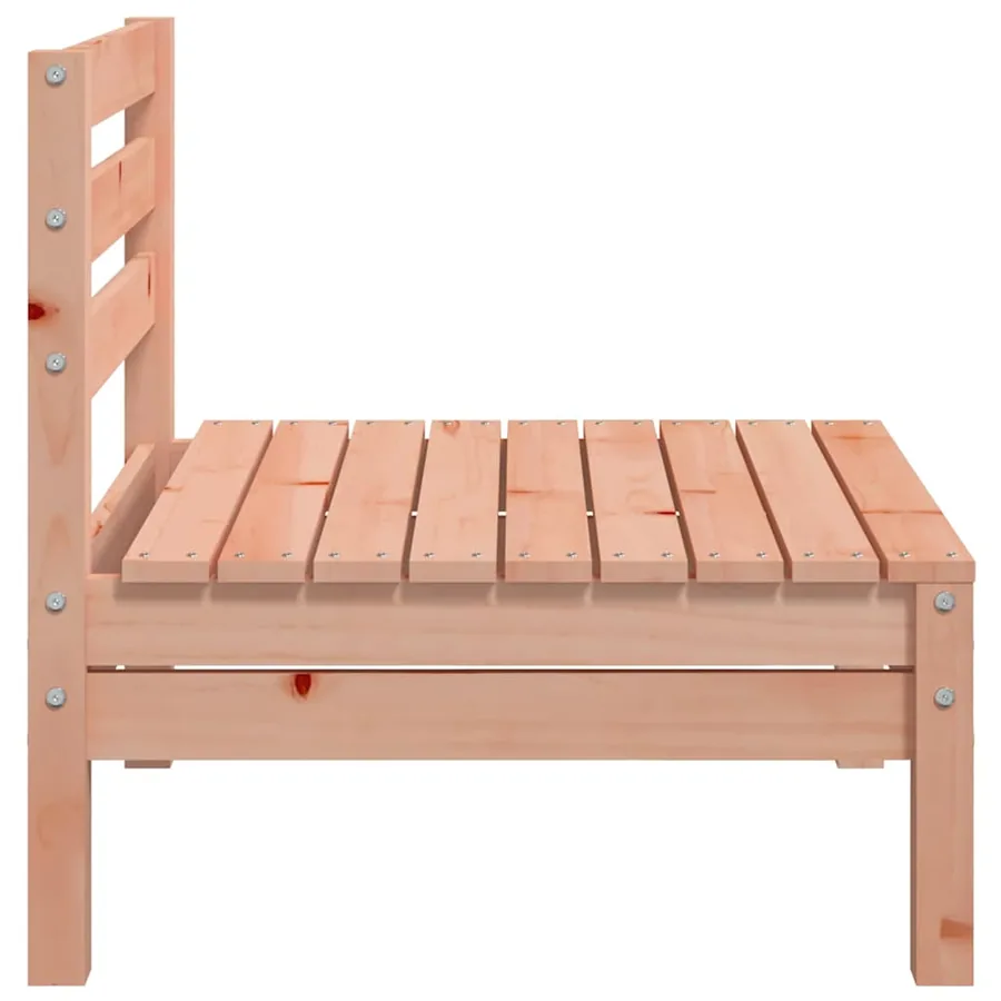 Canapés de jardin sans accoudoirs 2 pcs bois massif douglas - 6