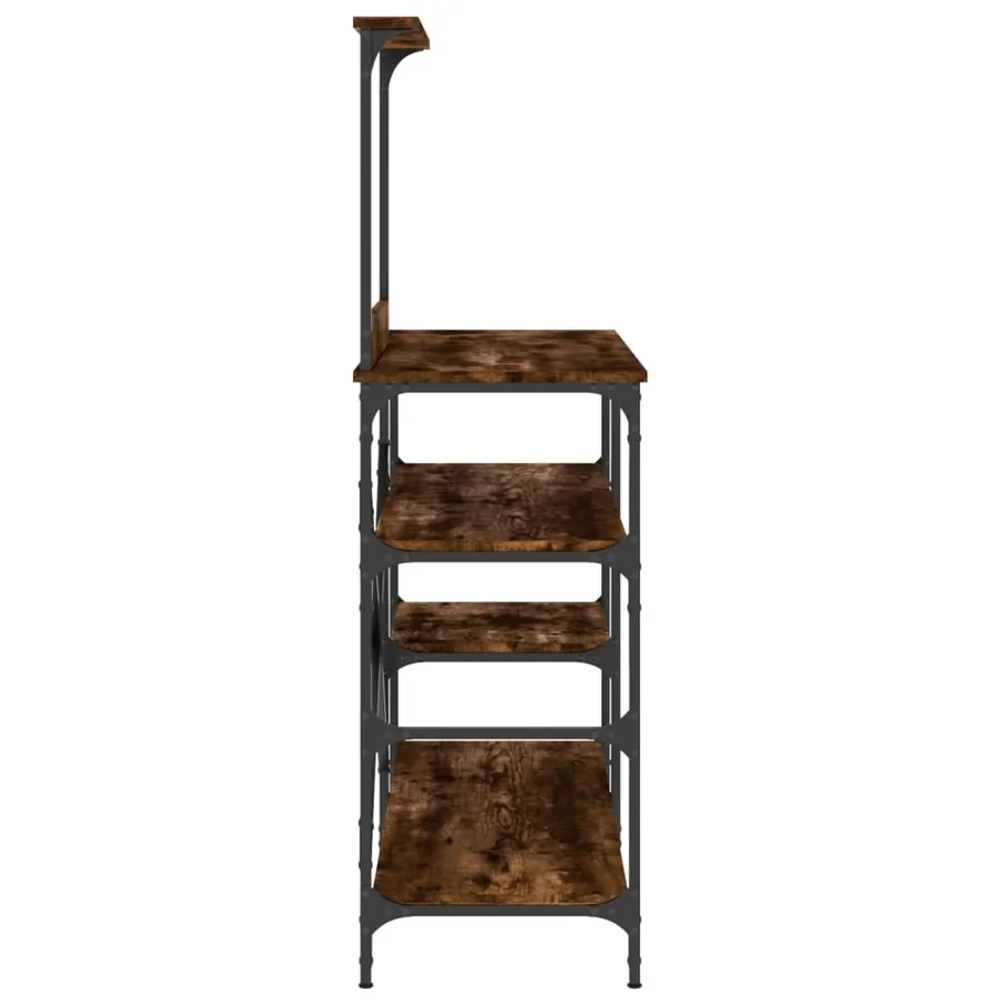 Support de boulanger chêne fumé 90x40x132 cm - 5