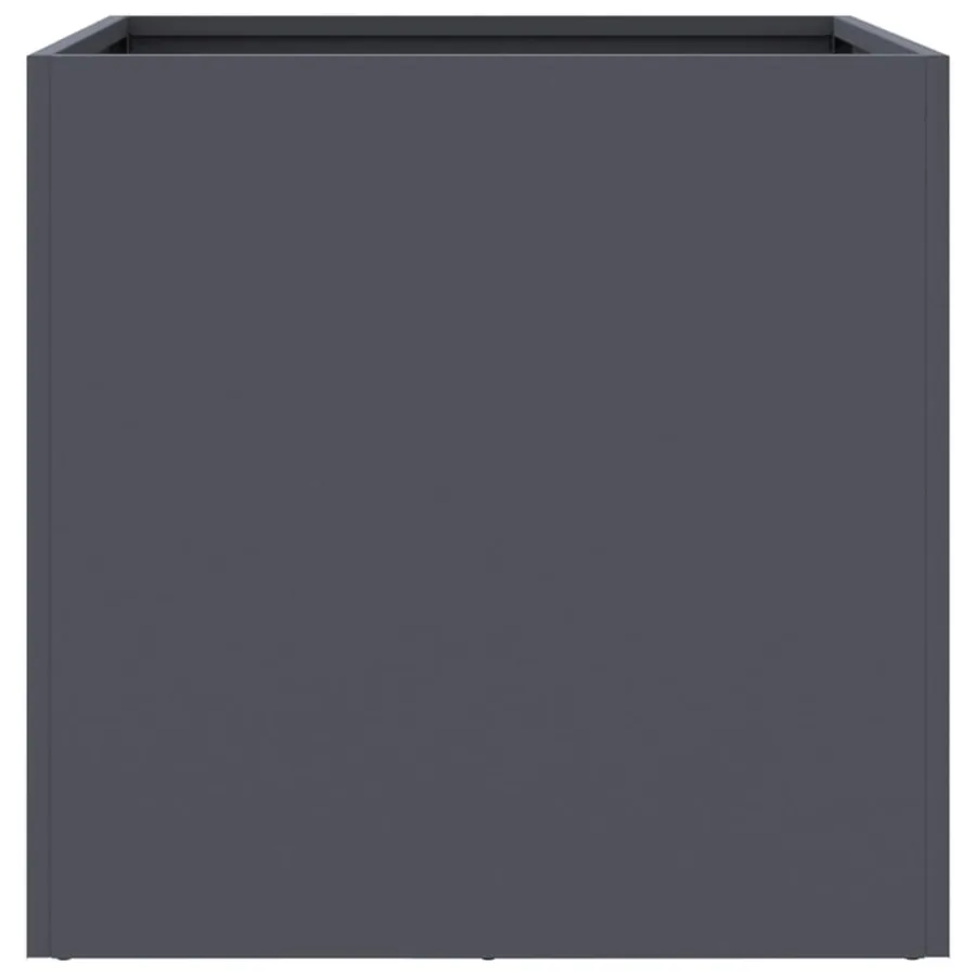 Jardinières 2 pcs anthracite 49x47x46 cm acier - 6