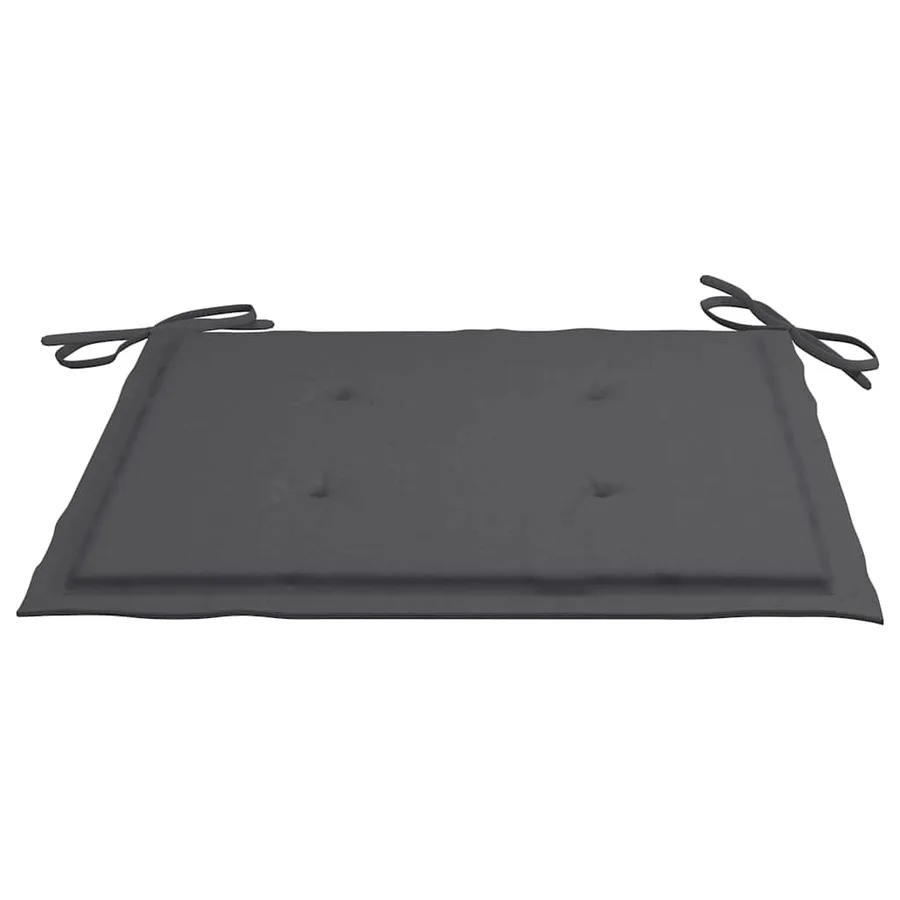 Chaises pliables de jardin avec coussins lot de 6 Bois de teck - 9