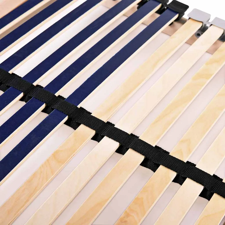 Sommier à lattes sans matelas avec 42 lattes 7 zones 70x200 cm - 7