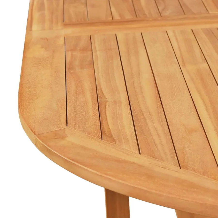 Ensemble à manger de jardin 7 pcs Bois de teck massif - 5