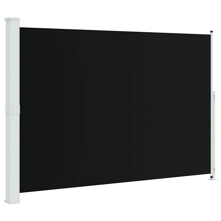 Auvent latéral rétractable de patio 200x300 cm Noir - 2