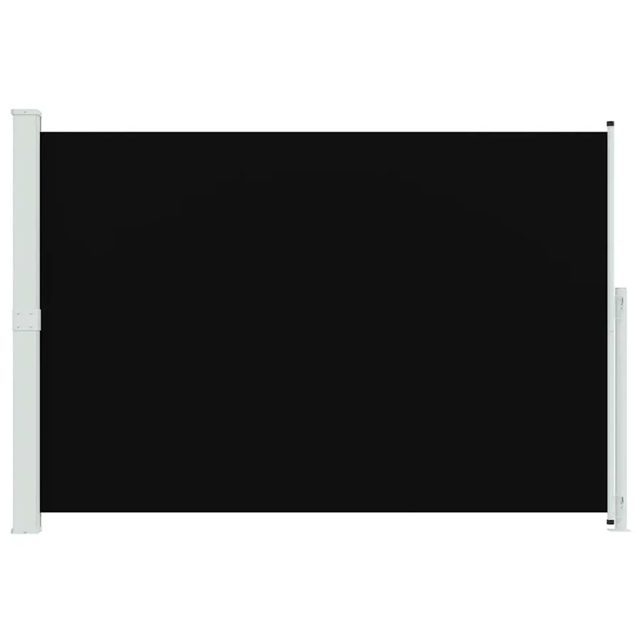 Auvent latéral rétractable de patio 200x300 cm Noir - 4