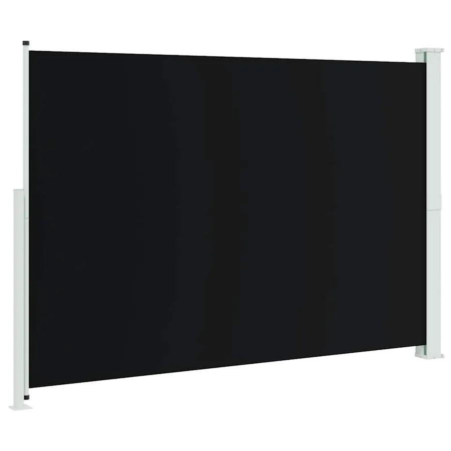 Auvent latéral rétractable de patio 200x300 cm Noir - 6
