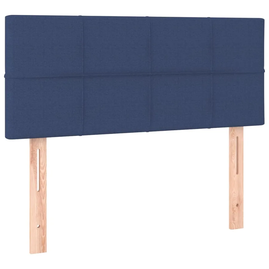 Tête de lit Bleu 80x5x78/88 cm Tissu - 2