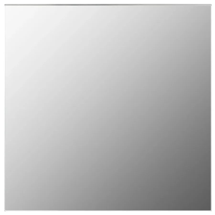 Ensemble de miroirs muraux carrés 7 pcs Verre - 5
