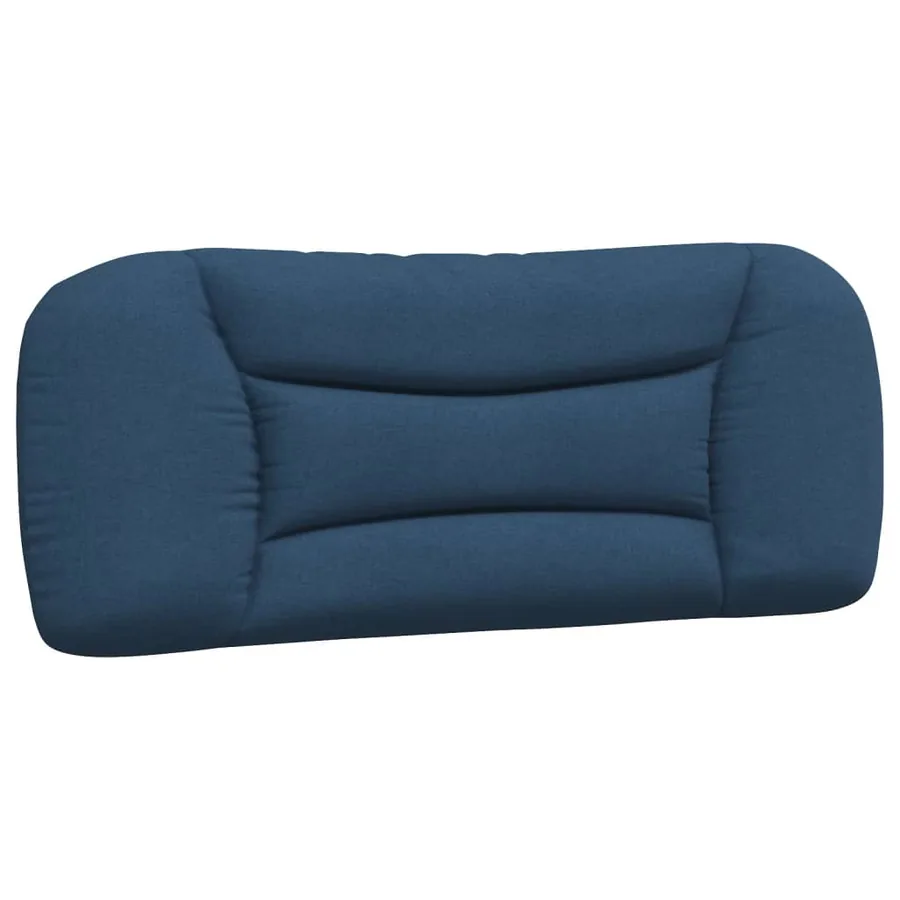 Coussin de tête de lit Hvar bleu 100 cm tissu - 2