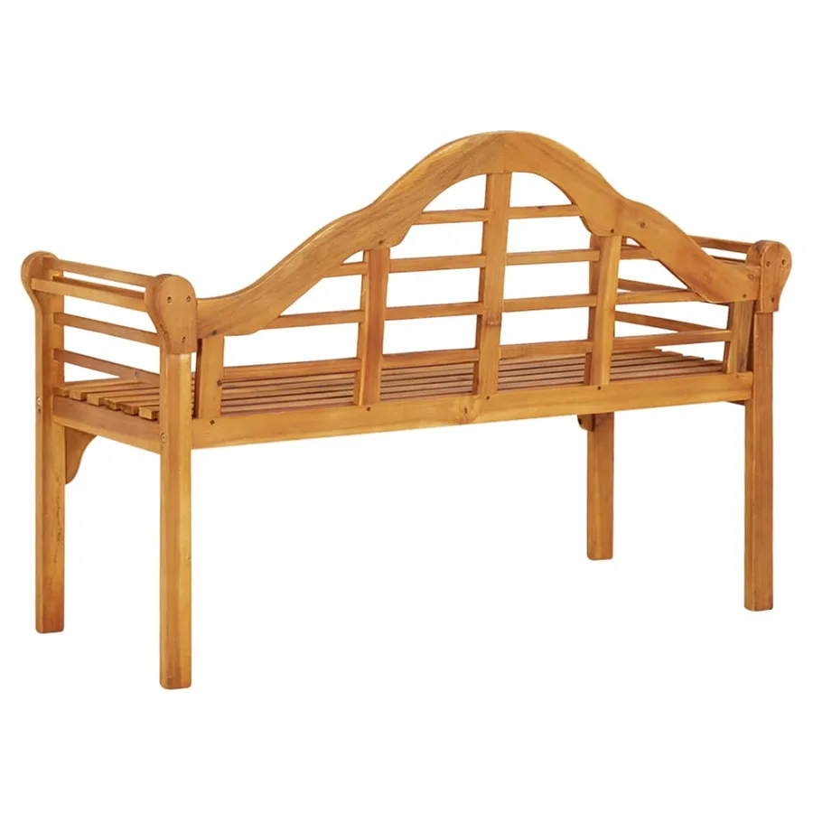 Banc de jardin 125 cm Bois d'acacia solide - 4