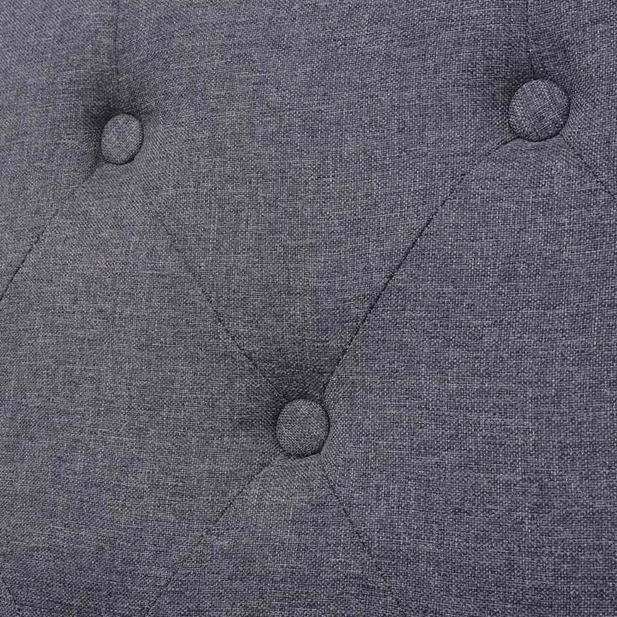 Ensemble de canapés 3 pcs tissu gris - 13