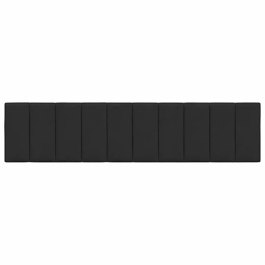 Coussin de tête de lit Hanko noir 200 cm velours - 5