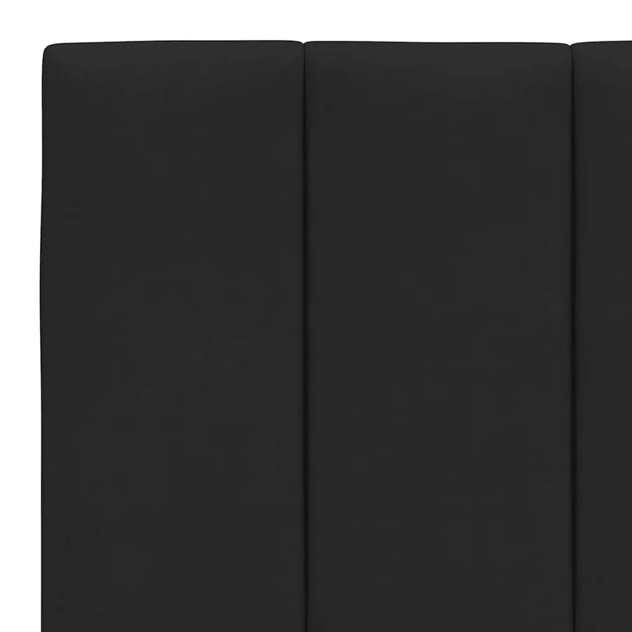 Coussin de tête de lit Hanko noir 200 cm velours - 8