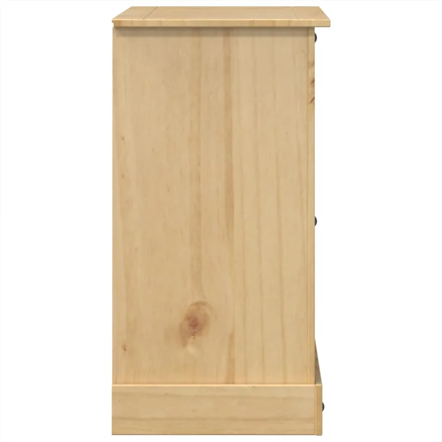 Commode Corona 112x48x91 cm bois massif de pin - 5
