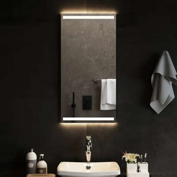 Miroir de salle de bain à LED 40x80 cm