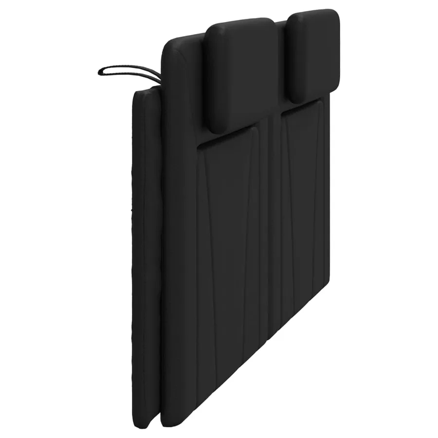 Coussin de tête de lit Viana noir 180 cm similicuir - 6