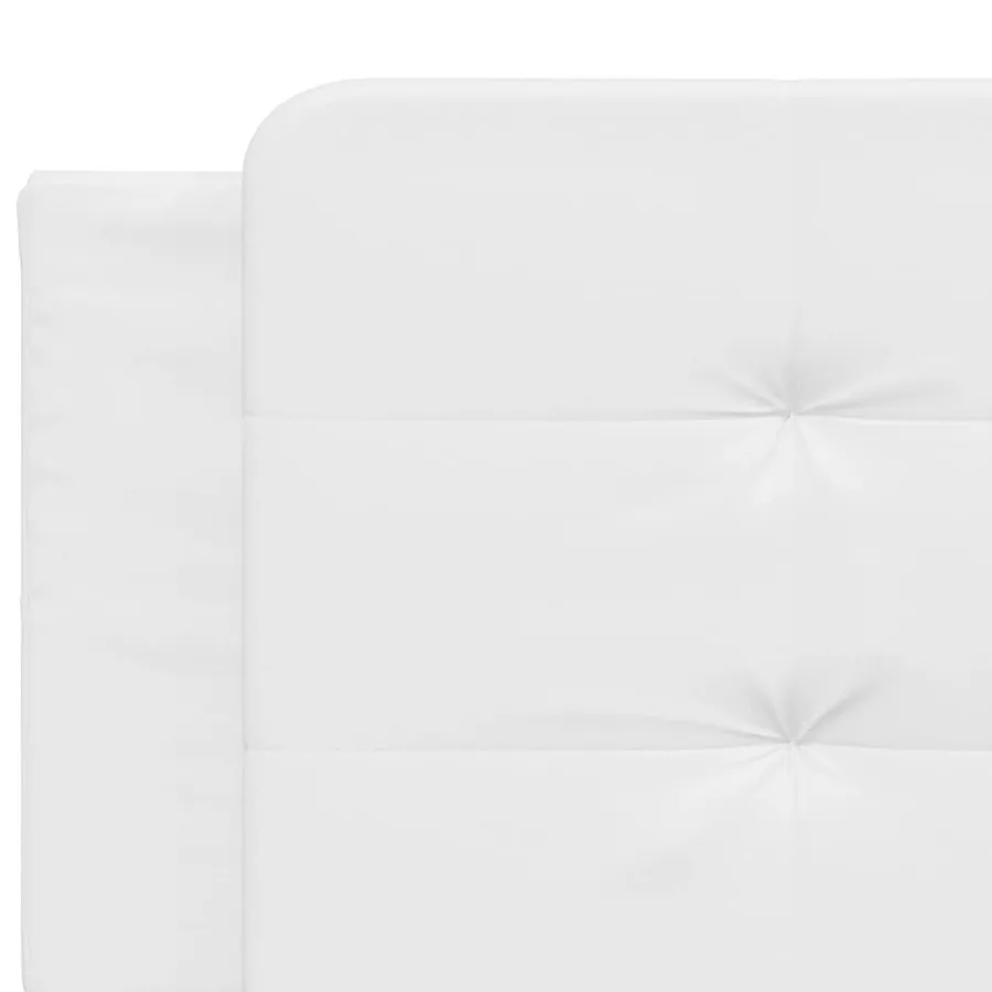 Coussin de tête de lit Zadar blanc 200 cm similicuir - 7