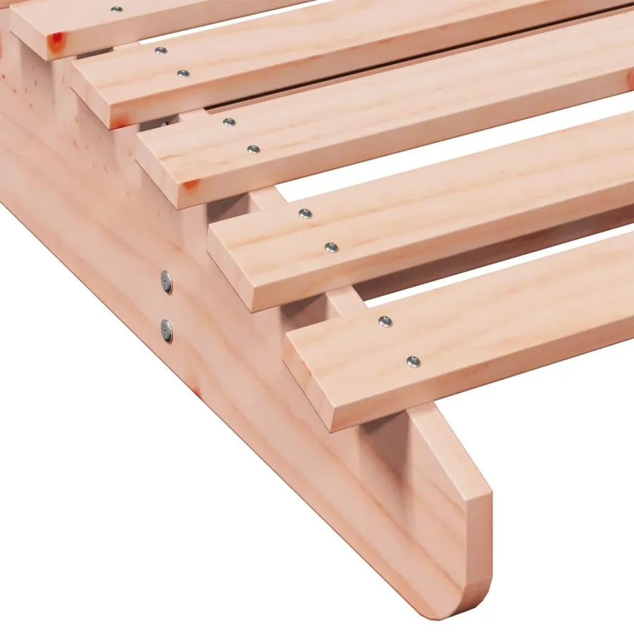 Chaise longue 205x60x31,5 cm bois massif de douglas - 7