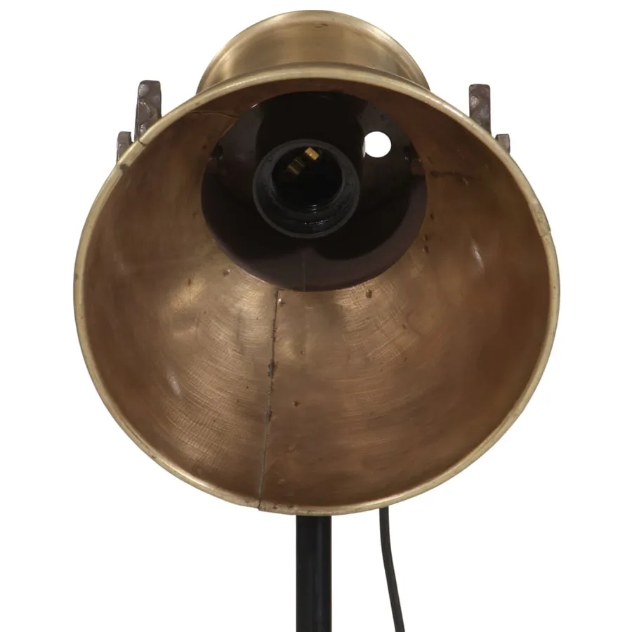 Lampadaire 25 W laiton antique 35x35x65/95 cm E27 - 7