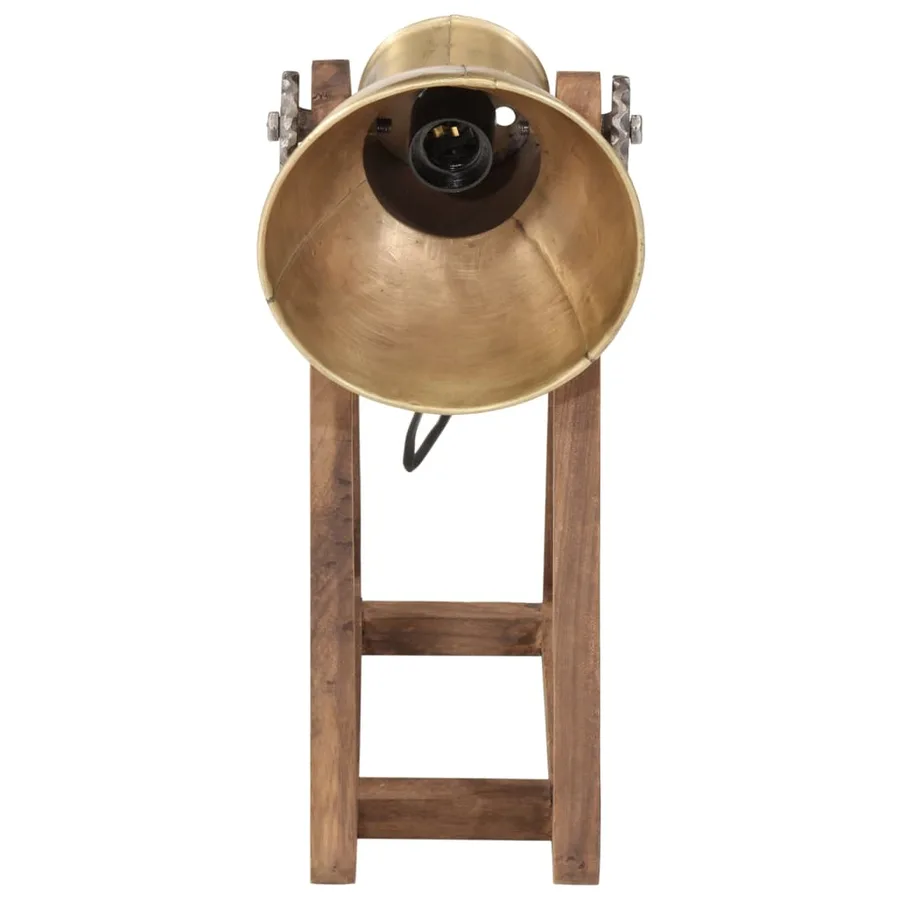 Lampe de bureau 25 W laiton antique 30x17x40 cm E27 - 3