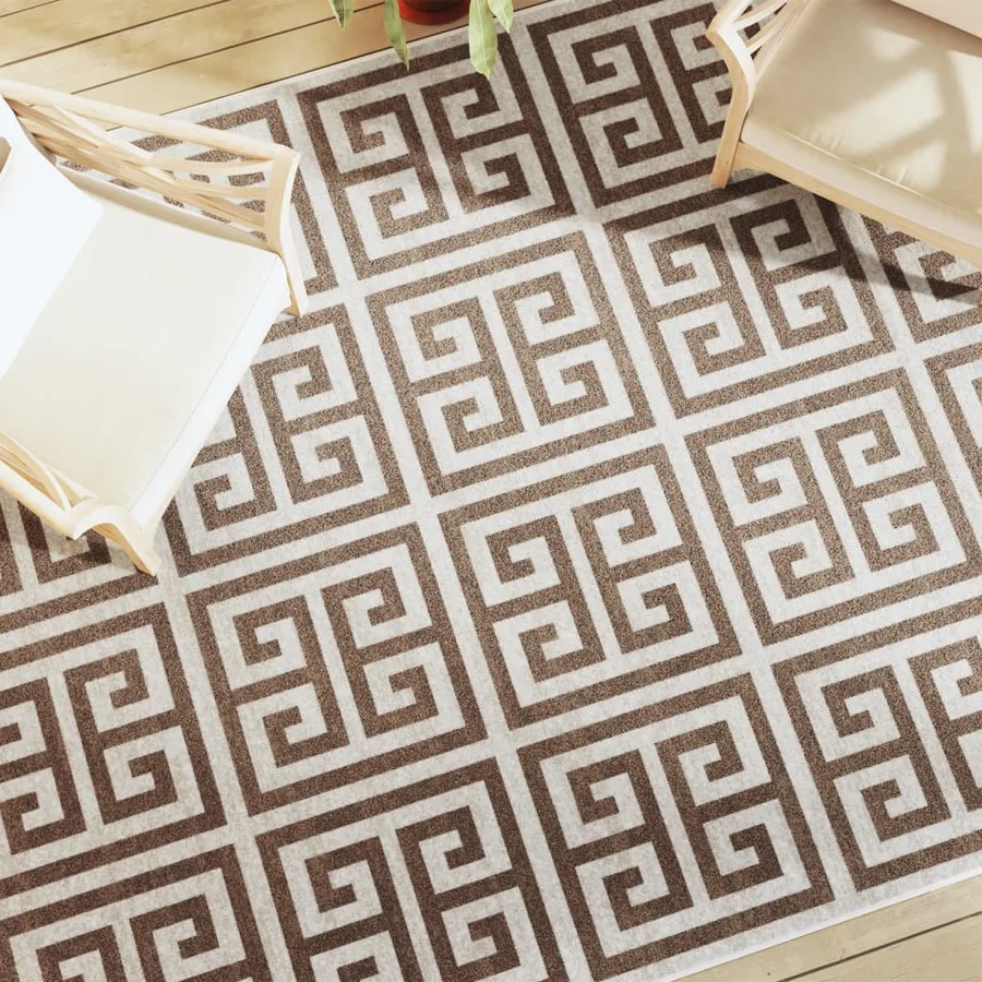 Tapis intérieur extérieur à poils courts 190x300cm - 4