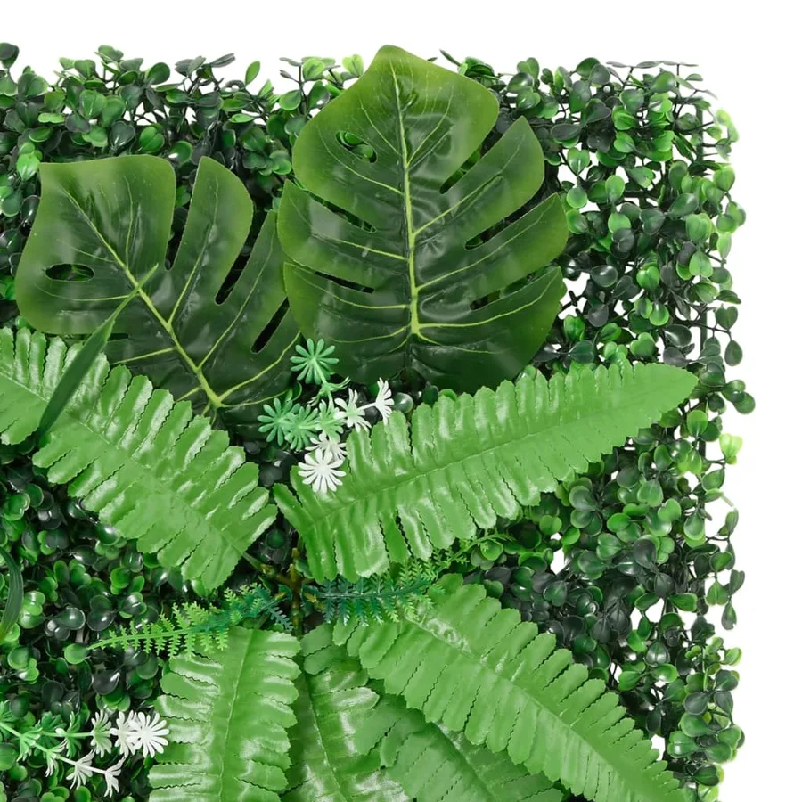 Clôture à plantes artificielles 24 pcs vert 40x60 cm - 6