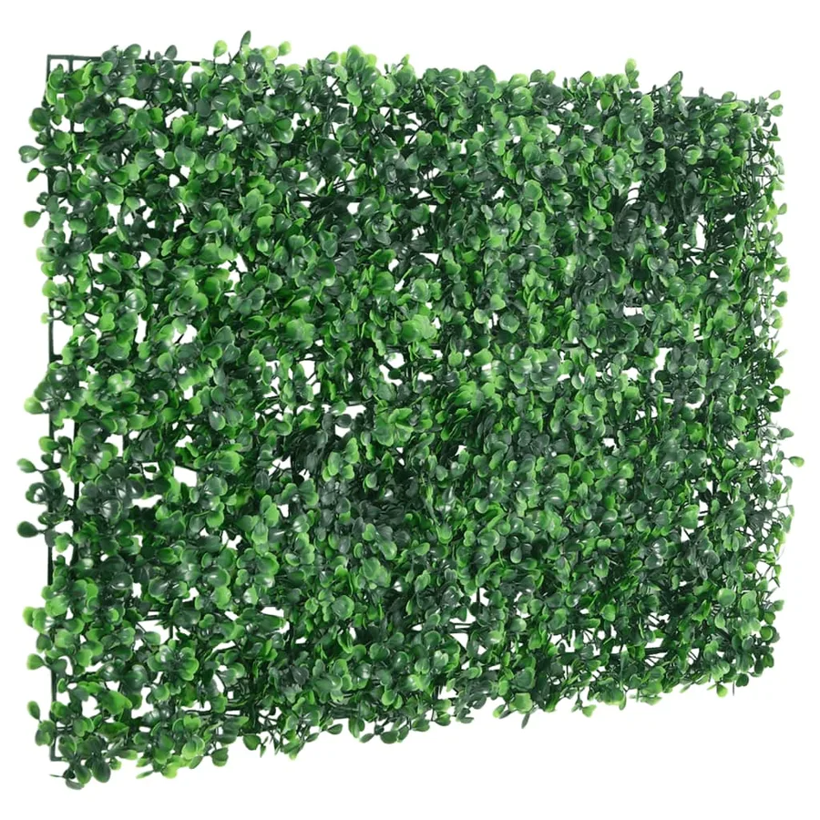 Clôture à feuilles d'arbustes artificiels 24 pcs Vert 40x60 cm - 3