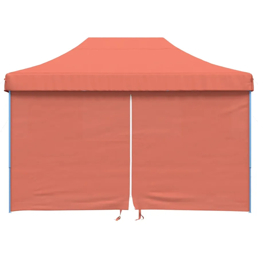 Tente de réception pliable escamotable avec 4 parois latérales - 3