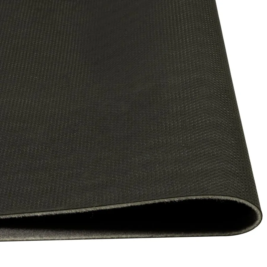 Tapis de cuisine lavable imprimé Morning noir 60x300 cm velours - 4