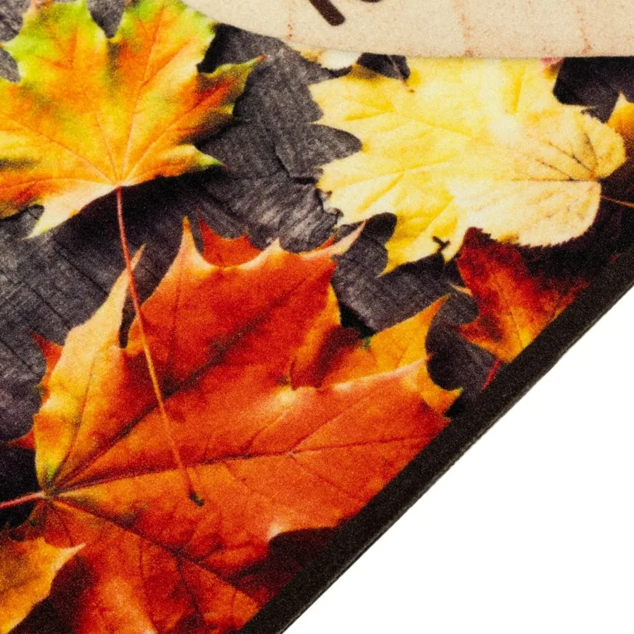 Tapis de cuisine lavable impression d'automne 60x300 cm velours - 3