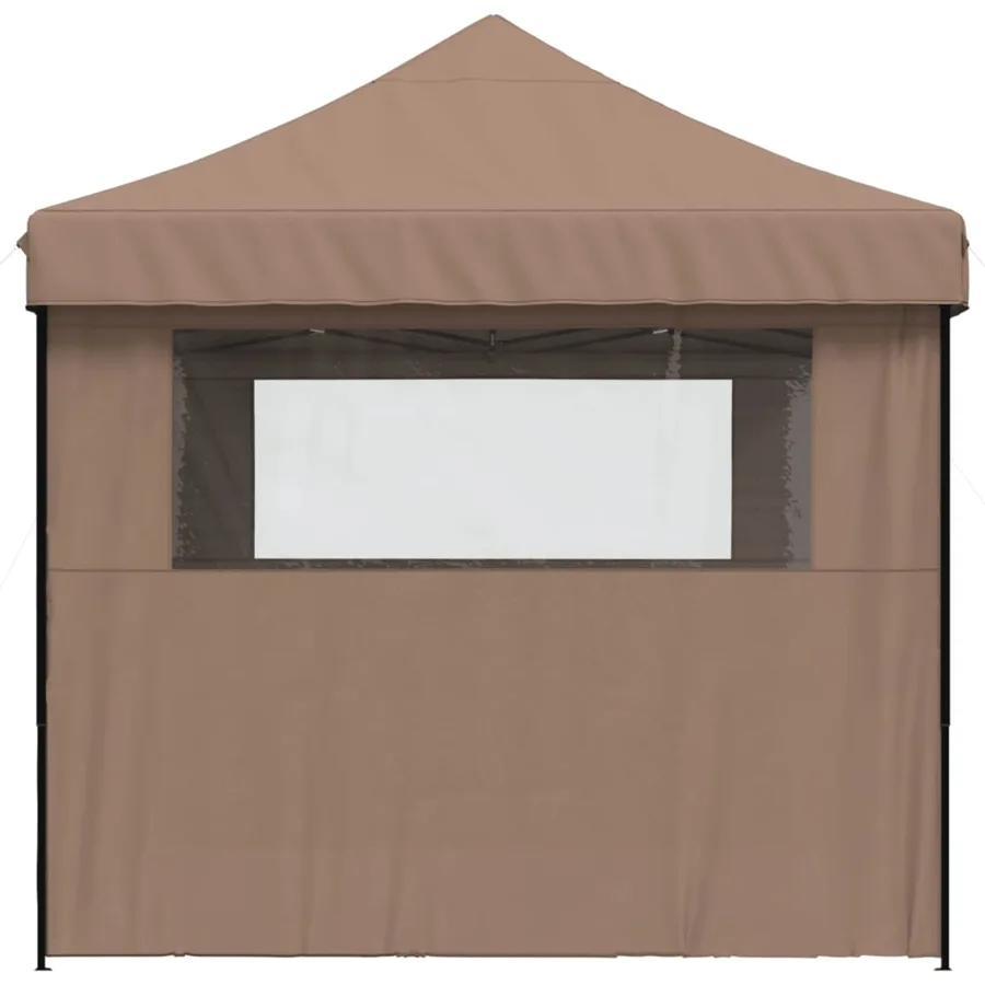 Tente de réception pliable escamotable avec 3 parois latérales - 5