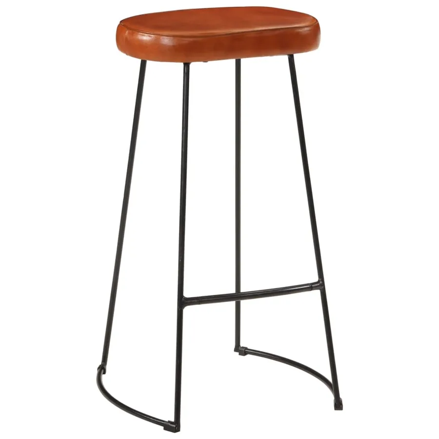 Tabourets de bar Gavin lot de 2 44x37,5x78 cm - 2