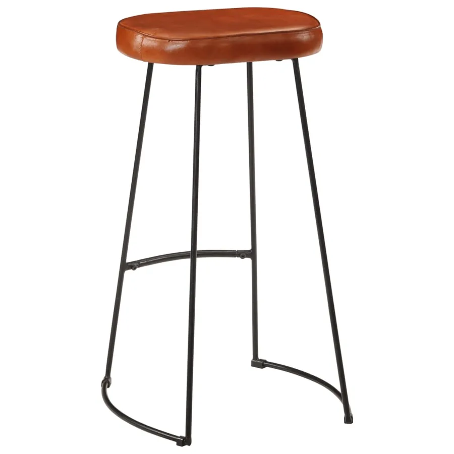 Tabourets de bar Gavin lot de 2 44x37,5x78 cm - 5