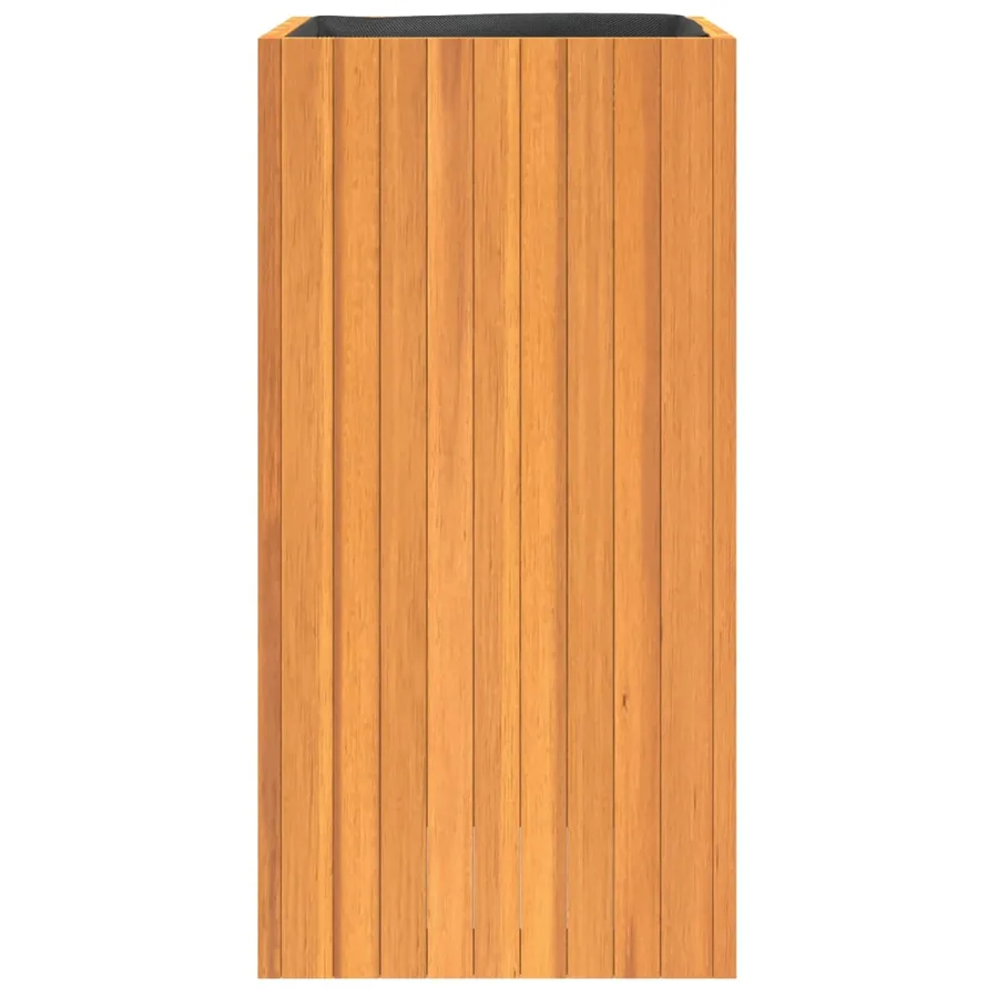 Jardinière 45x45x90 cm bois massif d'acacia - 5